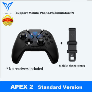 Origina Flydigi Apex 2 Bluetooth Gamepad 2.4G Wireless 27-key Game Controller for IOS/PC/Android Mobile Phone Game CODM DNF Aid PUBG MOBA CALL OF DUTY