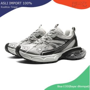 Prelesty Sepatu Springblade Sneakers Pria Klasik Olahraga Mewah Premium Casual Fitness Running Sepatu Keren Anti Slip Lentur Sekolah Shoes 411