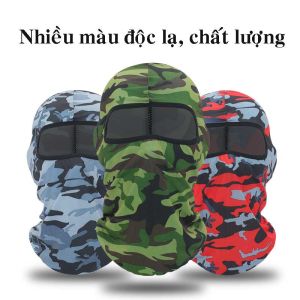 [HCM]COMBO 2 KHĂN TRÙM ĐẦU NINJA - Vải Cotton Co Dãn Tốt - Có Chọn Màu Sắc