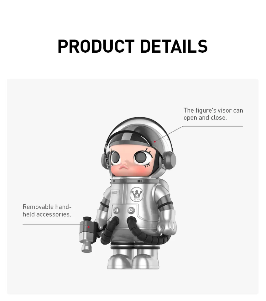 Local Delivery] POP MART MEGA SPACE MOLLY 100% Refraction | Lazada