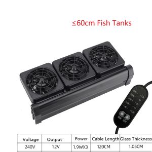Teekland Aquarium Cooling Fan Fish Tank Heat Dissipation Chiller Adjustable 5 Gear Speed Constant Temperature For Aquarium Farming Grass Tank Shrimp Tank
