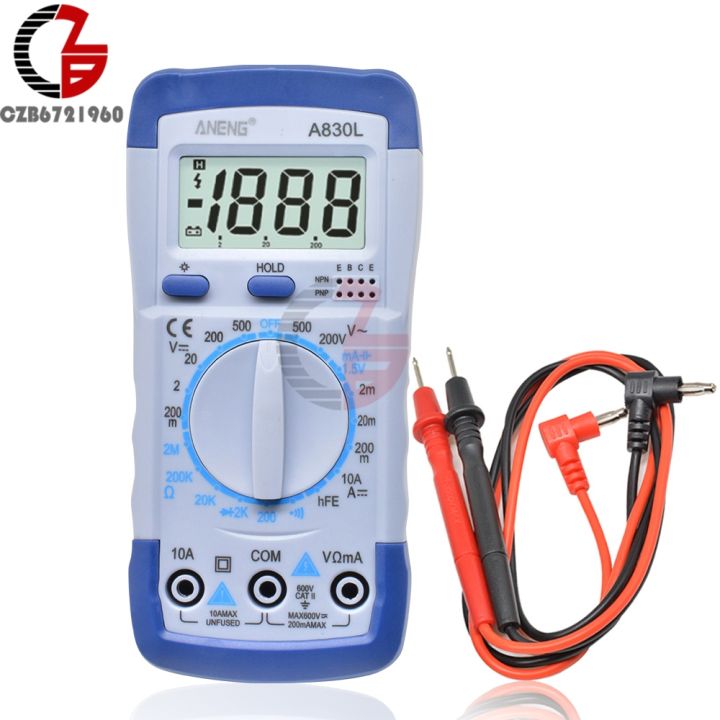 A830L Digital Multimeter Voltage Diode Freguency Multitester Current