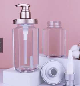 ขวดปั้ม ทรงคอกว้าง ขนาด 300 450 500 800 1000 1200 ml