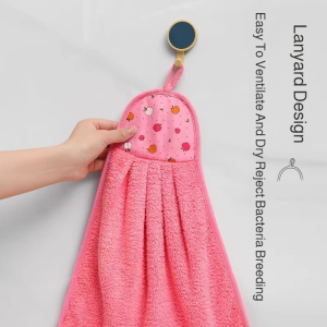 Thickened Coral Dishcloth