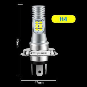 1PCS H4/H6/T19/BA20D/P15D Motorcycle Headlight Led Canbus Headlamp Fog Lights 10w 6000K White light low price promotion
