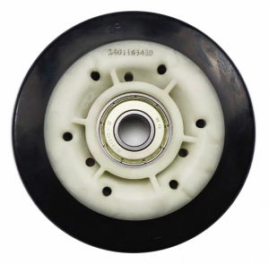 Bánh tỳ Ổ bi chuyên dụng máy sấy (ĐK 80mm Lỗ trục 10mm)