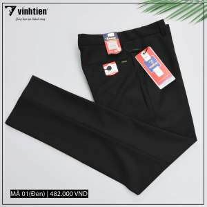 (Freeship Max)[HCM]Quần Tây Công Sở Nam Dáng Trẻ Slimfit Vĩnh Tiến 482 - Nhiều Màu