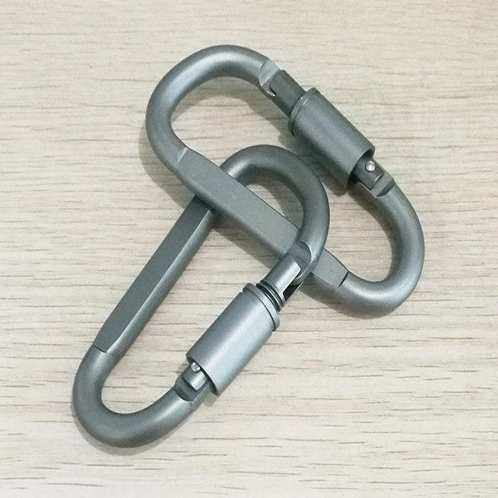 2 CÁI. MÓC KHÓA NHÔM LỚN CỨNG CÁP CÓ CHỐT KHÓA TIỆN ÍCH TREO ĐỒ TRÊN XE ...