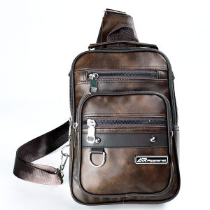 Slingbag AR Apparel Traveler 5.0 PU Leather Premium Tas Selempang Kulit Pria