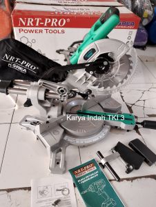 Miter Saw Sliding 7 Inch NRT-PRO MS 7190 HD Mesin Gergaji Mitre Saw 7" 185mm Type Geser Mitersaw 1.200Watt SLIDING