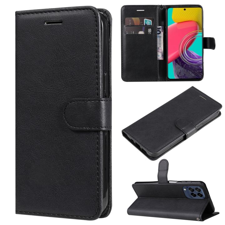 Anti-Fall%20Phone%20Case%20For%20Samsung%20Galaxy%20M53%20M33%20M52%20M32%20M02%20M22%20M12%20M51%20M31%20M21%20M11%20M01%20M10%20Magnetic%20Leather%20Wallet%20Card%20Slot%20Flip%20Cover%20Casing%20-%20Image%202