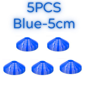 18cm Plastic Training Cones for Kids Adults - Basketball Soccer Agility Drill Marker (5pcs) PH