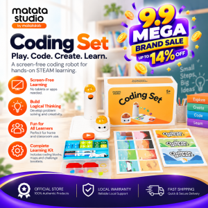 Matatalab Coding Set Hands-on Coding Toy Screenless for Ages 4+ Coding Robot STEM Home-based Learning STEM Education