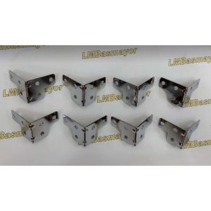 8pcs Small L brace L brackets for Flight Case Tourcase