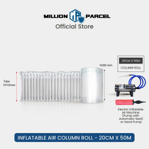 THICK Inflatable Air Column Roll & Bag | Cushion Bubble Wrap | Shockproof Wine Glass Bottle Can Packaging | Fragile Protector
