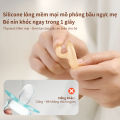 Ti giả Thyseed Air cao cấp siêu mềm siêu nhẹ cho trẻ sơ sinh ti ngậm Silicon nguyên khối cho bé. 