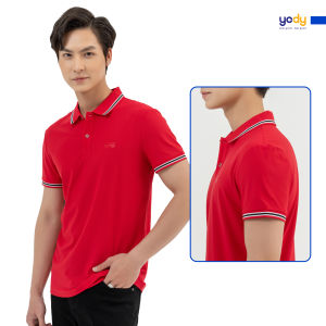Áo polo nam YODY vải airycool nhẹ mát thấm hút nhanh khô thun basic APM6235