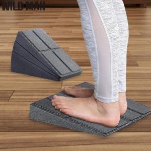 3 Pack Yoga Foam Wedge Adjustable Angles Squat Wedge Incline Board Leg Stretcher and Fascia Stretcher for Improve Lower Leg Strength Physical