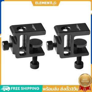 2ชิ้นโคมไฟตั้งโต๊ะเท้าแขนยึดยึดปรับตั้งแคมป์โคมไฟยืนคลิปสำหรับตั้งแคมป์กลางแจ้งโคมไฟกล้อง