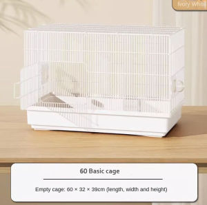 [60x32x39CM] [SG STOCK] Hamster Golden Bear Solid Wood Luxury Villa Removable Cleaning Convenient External Bathroom Fully Enclosed Small Pet Cage