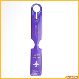 Nurm Luggage Tag PVC Boarding Pass Colorful Anti-loss Label 24x4cm