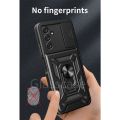 Realme C65 2024 Casing For Realme C63 C65 C 65 NFC RealmeC 65 RealmeC65 4G 5G 2024 Phone Case Metal Armor Ring Bracket Stent Push Camera Shockproof Protection Casing Hard Cover. 