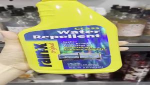 Hàng Mỹ. Dung dịch chống bám nước trên kính Rain-X 800002250 473ml cải thiện tầm nhìn khi lái xe. - 👉Chất xử lý kính - Xử lý bề mặt kính bằng lớp phủ vô hình siêu trơn chống dính hoạt động như một chất chống thấm cải thiện sự an toàn và thoải mái khi