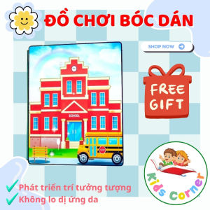 Ngôi nhà búp bê thủ công bằng giấy đồ chơi giấy dễ thương cho bé 6 tuổi