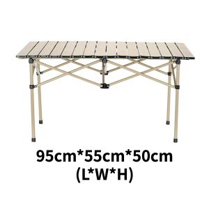 Foldable Camping Table Portable Folding Outdoor Picnic Table Egg Roll Tables Aluminum Table Meja makan lipat mudah alih