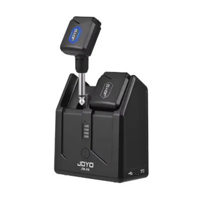 5.8G Wireless Guitar System Transmitter Receiver Set with Charging Compartment Wireless Audio Guitar Transceiver System