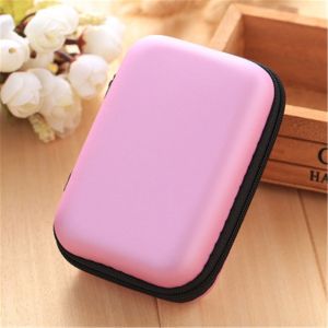 DUDAN 2.5" External Drive Protector Earphone Box HDD Carry Case Zipper Pouch Hard Disk Case EVA Storage Box HDD Bag