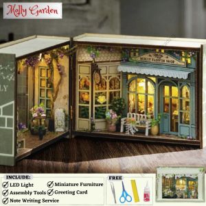 3D DIY Puzzle Miniature House Fantasy Rubiks Cube Series Jigsaw Doll Houses Valentine Birthday Friend Gift Present 立体拼图
