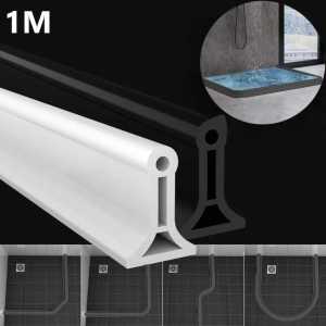 LEENKEA Water Stopper Bathroom Wastafel Karet Penahan Air 4cm - LK4CM putih dan hitam