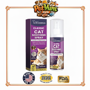 YEGBONG Classic Cat Soothing Spray 60ml | Calming Spray for Cats Pheromone Diffuser Alternative | Reduce Cat Anxiety Stress Scratching & Urine Spraying | Anti-Scratch & Behavioral Corrector for Home & Travel