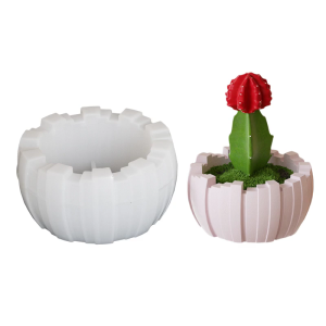 Flexible Silicone Striped Holder Bowl Crafting Mold For Crafting Epoxy Resin Holders And Decorative Bowls