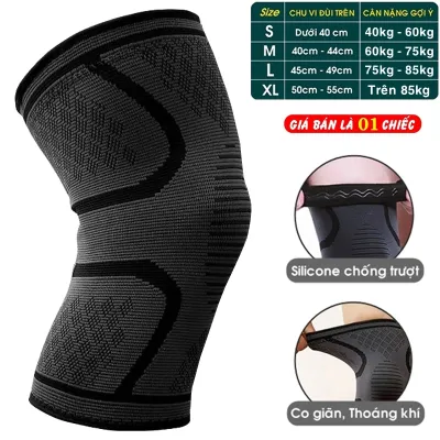 Đai Quấn Bảo Vệ Đầu Gối Bó Gối Thoáng Khí Đai Bảo Vệ Khớp Gối Chơi Thể Thao Vận Động