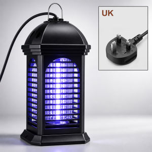 Electric Insect Killer Mosquito Zapper Lamp 11W UV Bulb 360 Degree Bug Trap For Home Garden Patio Durable ABS Safety Grid Removable Tray Family Friendly Device