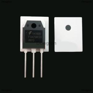 [COD] Donglon 10pcs TO-220/3P/3PL/3PII อลูมิเนียมออกซิไดซ์ decatic PLATE soketed ฉนวนกันความร้อนเซรามิคกระจายความร้อนแผ่นเซรามิคเฉพาะเซรามิคความร้อนสูง triode insulation Gasket