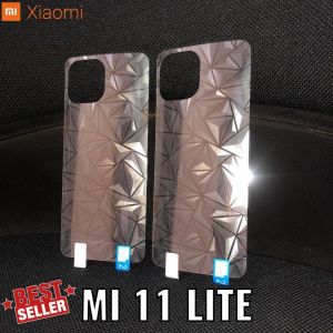 XIAOMI 13T MI 11 MI 11 LITE MI 11 ULTRA ANTI GORES BELAKANG SKIN DIAMOND GARSKIN MOTIF 3D SPIRAL ANTI JAMUR BACK