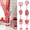 Stop Sign Decoration LED Santa Stop Here Tree Topper Desk Lamp LED Santa Stop Here Tree Topper Window Decorative Lights For Walkway here. 