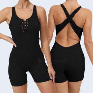 PHOEBE JUMPSUIT OLAHRAGA / SETELAN ONE SET OLAHRAGA WANITA GYM FITNESS