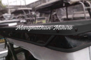 Tricycle Sanepa Roofing 4.5 meters color Black different color linings Free Tack nails