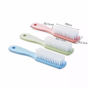 Sikat Pembersih Serbaguna Serat Mikro Anti Slip Warna-warni untuk Sepatu & Aksesori