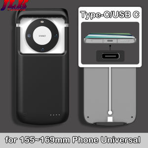 [JLK] 10000mAh Universal Battery Charging Phone Case for iPhone SE 7/8 Plus 11 12 13 14 15 16 Pro Max for Samsung S23 s24 ultra Portable Charger Cover for Xiaomi Huawei