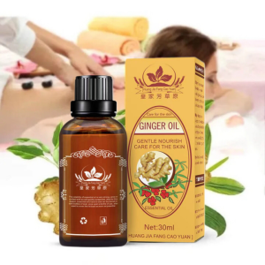 Minyak Jahe Pembakar Lemak Perut [30ml] - Essential Oil Pelangsing Perut Membandel Detox Limfatik Alami Cepat Langsing - 100% Herbal Aman & Bebas Kimia + Diskon 30%