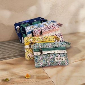 PICKIT ง่ายๆ กระเป๋าใส่เหรียญ ซิปสั้นๆ กันน้ำกันน้ำได้ กระเป๋าใส่เงิน มัลติฟังก์ชั่นการใช้งาน กระเป๋าเงินสตรี