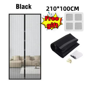 Buy 1 get 1 Magnetic Door Screen Simple Anti Mosquito Screen Mesh Door Curtain DIY Door Net Magnetic Door Net
