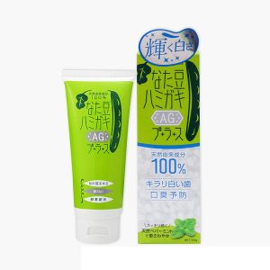 MADE IN JAPAN - Kem Đánh Răng Nội Địa Nhật Natamame 150G Thơm Miệng Trắng Răng Ngăn Ngừa Hôi Miệng Sâu Răng Vôi Răng