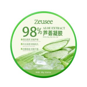 Gel Lidah Buaya 98% 99% 300g Krim Pelembab Rasa Asli Setelah Perbaikan Sinar Matahari