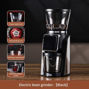 BINCOO Electric Coffee Grinder Large Home Coffee Maker Hand Brewed Espresso Commercial
